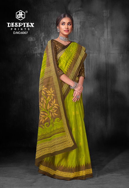 Prime Time Vol 6 By Deeptex Daily Wear Sarees Catalog